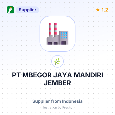 PT MBEGOR JAYA MANDIRI JEMBER – summary card, no photo uploaded yet