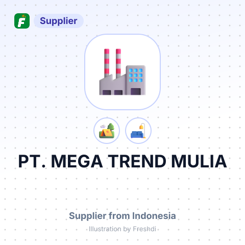 PT. MEGA TREND MULIA – summary card, no photo uploaded yet