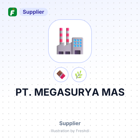 PT. MEGASURYA MAS – summary card, no photo uploaded yet