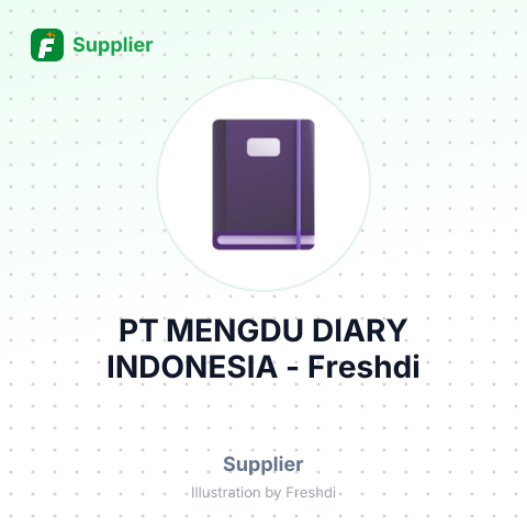 PT MENGDU DIARY INDONESIA – summary card, no photo uploaded yet