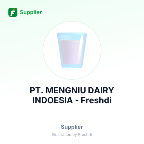 PT. MENGNIU DAIRY INDOESIA – summary card, no photo uploaded yet