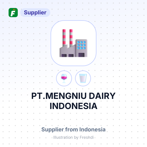 PT.MENGNIU DAIRY INDONESIA – summary card, no photo uploaded yet