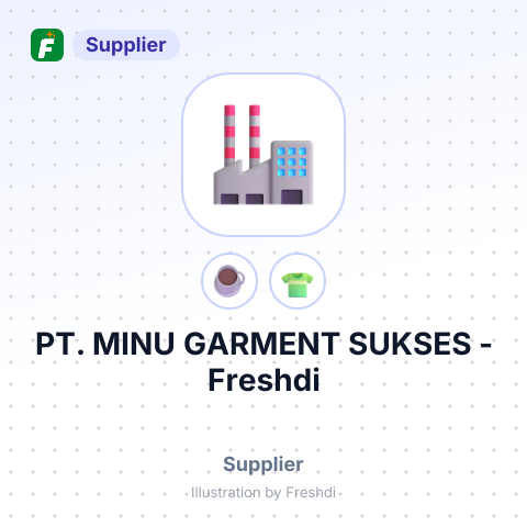 PT. MINU GARMENT SUKSES – summary card, no photo uploaded yet