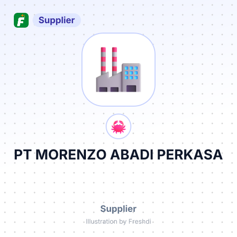 PT MORENZO ABADI PERKASA – summary card, no photo uploaded yet