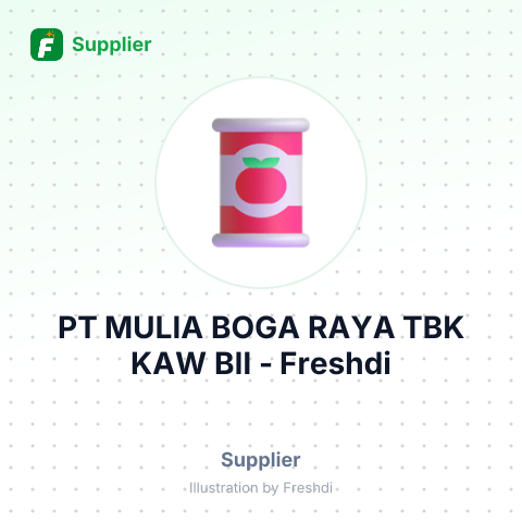 PT MULIA BOGA RAYA TBK KAW BII – summary card, no photo uploaded yet