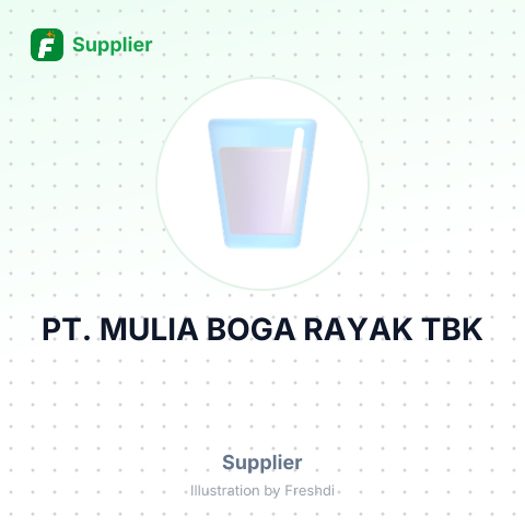 PT. MULIA BOGA RAYAK TBK – summary card, no photo uploaded yet
