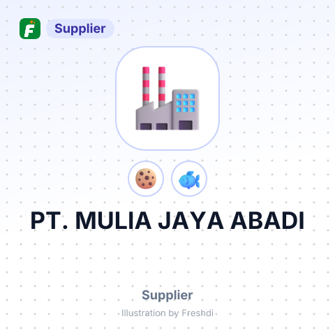 PT. MULIA JAYA ABADI – summary card, no photo uploaded yet