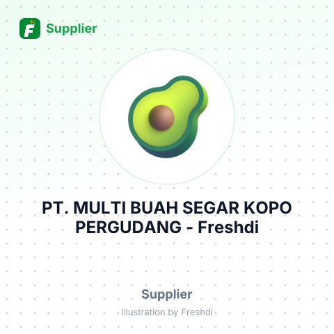 PT. MULTI BUAH SEGAR KOPO PERGUDANG – summary card, no photo uploaded yet