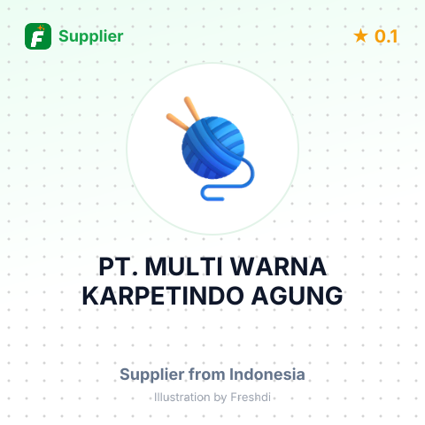PT. MULTI WARNA KARPETINDO AGUNG – summary card, no photo uploaded yet