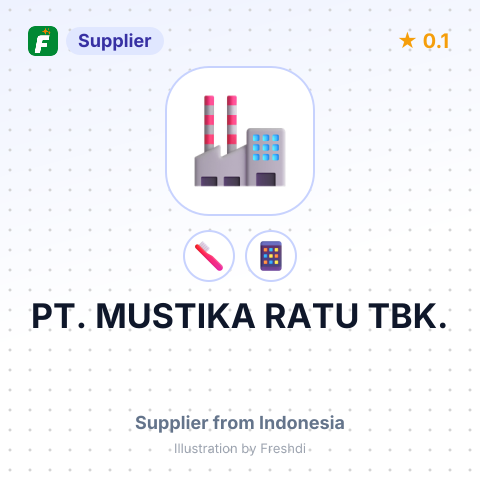 PT. MUSTIKA RATU TBK. – summary card, no photo uploaded yet