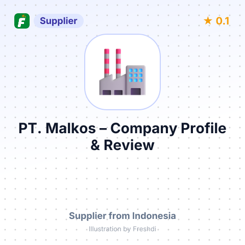 PT. Malkos – summary card, no photo uploaded yet