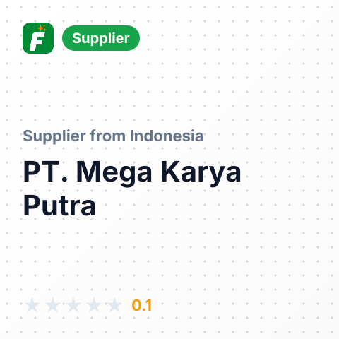 PT. Mega Karya Putra  – summary card, no photo uploaded yet