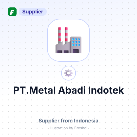 PT.Metal Abadi Indotek – summary card, no photo uploaded yet