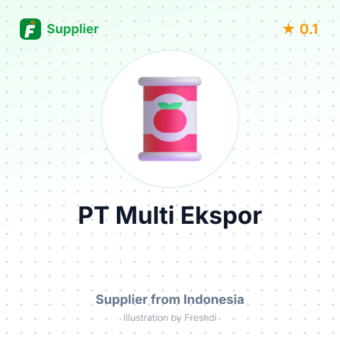 PT Multi Ekspor  – summary card, no photo uploaded yet
