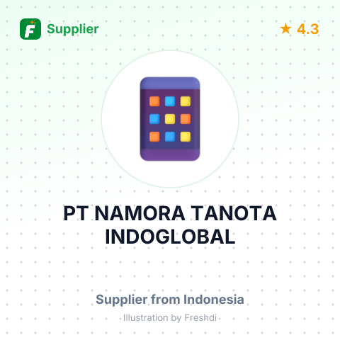 PT NAMORA TANOTA INDOGLOBAL – summary card, no photo uploaded yet