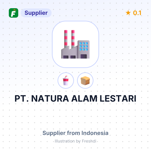 PT. NATURA ALAM LESTARI – summary card, no photo uploaded yet