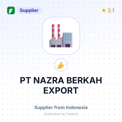 PT NAZRA BERKAH EXPORT – summary card, no photo uploaded yet