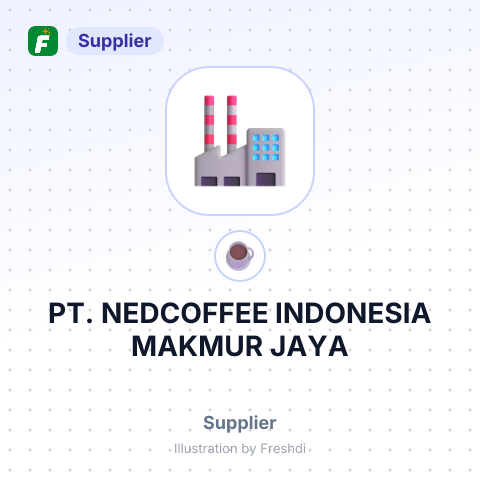 PT. NEDCOFFEE INDONESIA MAKMUR JAYA – summary card, no photo uploaded yet