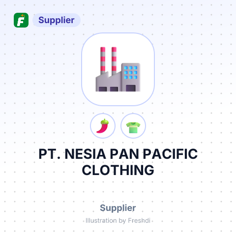 PT. NESIA PAN PACIFIC CLOTHING – summary card, no photo uploaded yet