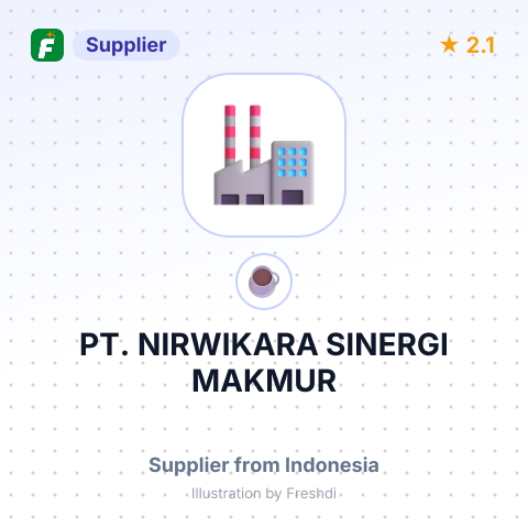 PT. NIRWIKARA SINERGI MAKMUR – summary card, no photo uploaded yet