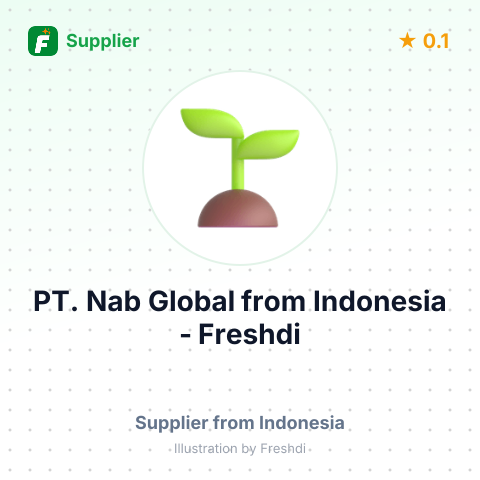 PT. Nab Global  – summary card, no photo uploaded yet