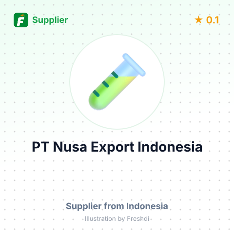 PT Nusa Export Indonesia  – summary card, no photo uploaded yet