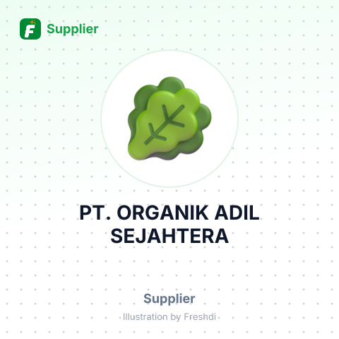 PT. ORGANIK ADIL SEJAHTERA – summary card, no photo uploaded yet