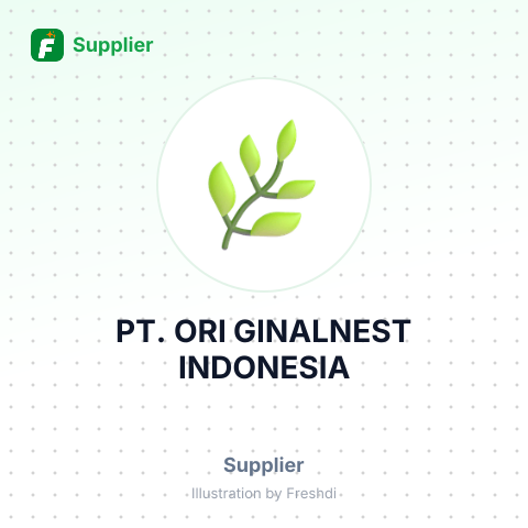 PT. ORI GINALNEST INDONESIA – summary card, no photo uploaded yet
