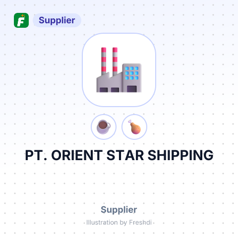 PT. ORIENT STAR SHIPPING – summary card, no photo uploaded yet