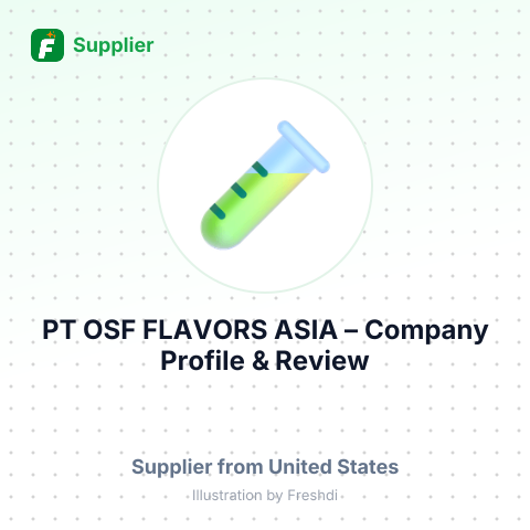 PT OSF FLAVORS ASIA – summary card, no photo uploaded yet