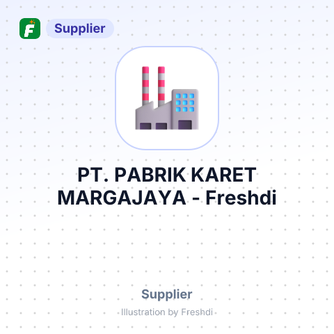 PT. PABRIK KARET MARGAJAYA – summary card, no photo uploaded yet