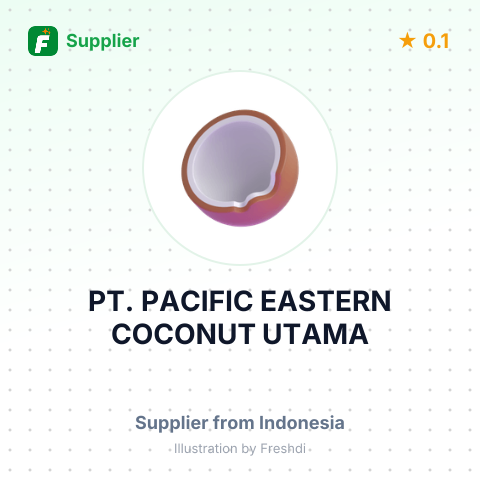PT. PACIFIC EASTERN COCONUT UTAMA – summary card, no photo uploaded yet