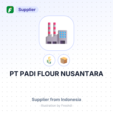 PT PADI FLOUR NUSANTARA – summary card, no photo uploaded yet