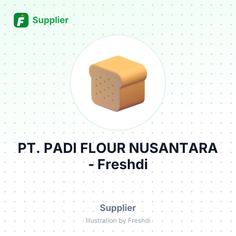 PT. PADI FLOUR NUSANTARA – summary card, no photo uploaded yet