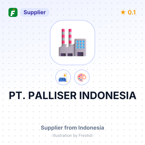 PT. PALLISER INDONESIA – summary card, no photo uploaded yet