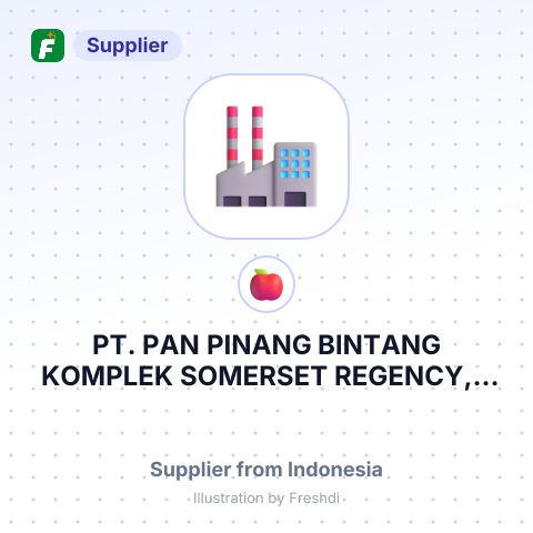 PT. PAN PINANG BINTANG  KOMPLEK SOMERSET REGENCY, – summary card, no photo uploaded yet