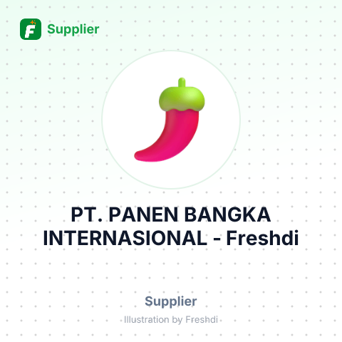 PT. PANEN BANGKA INTERNASIONAL – summary card, no photo uploaded yet