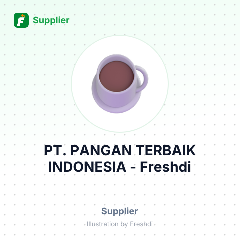 PT. PANGAN TERBAIK INDONESIA – summary card, no photo uploaded yet