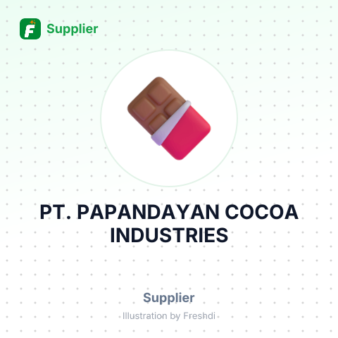 PT. PAPANDAYAN COCOA INDUSTRIES – summary card, no photo uploaded yet