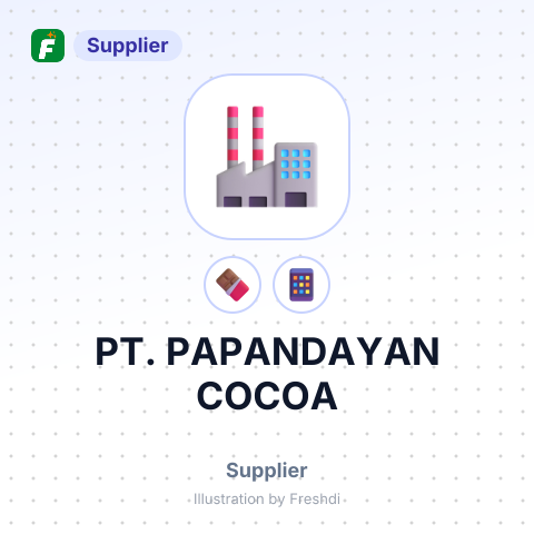 PT. PAPANDAYAN COCOA – summary card, no photo uploaded yet