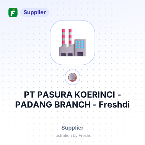 PT PASURA KOERINCI - PADANG BRANCH – summary card, no photo uploaded yet