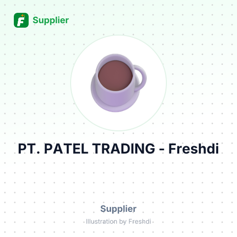 PT. PATEL TRADING – summary card, no photo uploaded yet