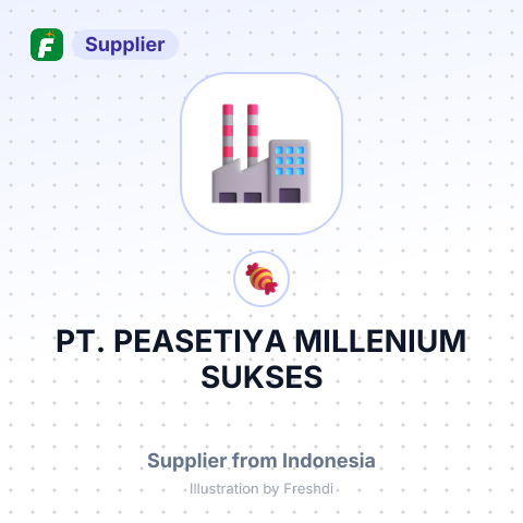 PT. PEASETIYA MILLENIUM SUKSES – summary card, no photo uploaded yet