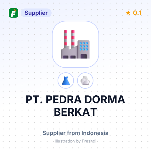 PT. PEDRA DORMA BERKAT – summary card, no photo uploaded yet