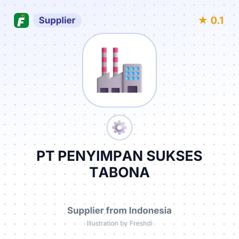 PT PENYIMPAN SUKSES TABONA – summary card, no photo uploaded yet