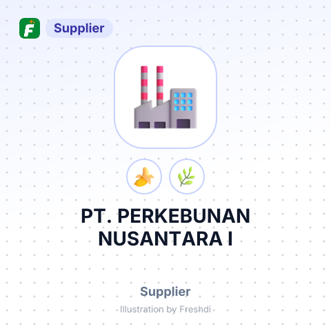 PT. PERKEBUNAN NUSANTARA I – summary card, no photo uploaded yet