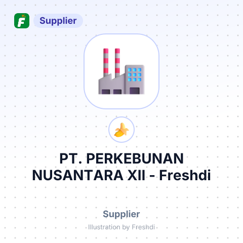 PT. PERKEBUNAN NUSANTARA XII – summary card, no photo uploaded yet