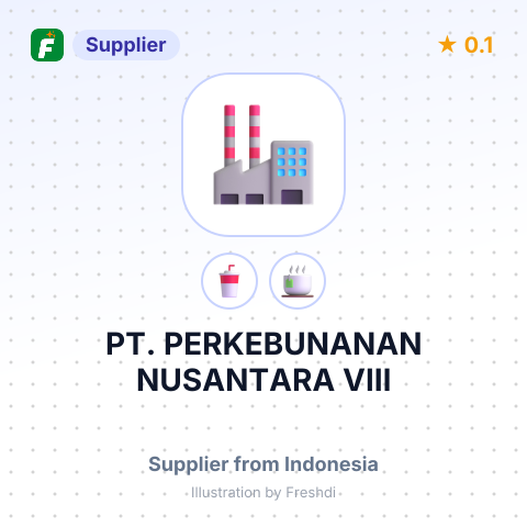 PT. PERKEBUNANAN NUSANTARA VIII – summary card, no photo uploaded yet