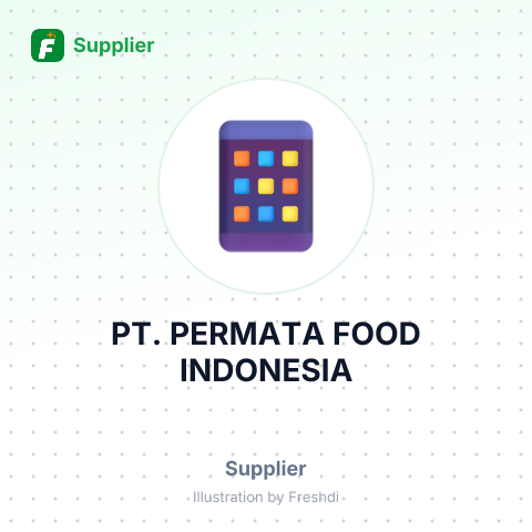 PT. PERMATA FOOD INDONESIA – summary card, no photo uploaded yet