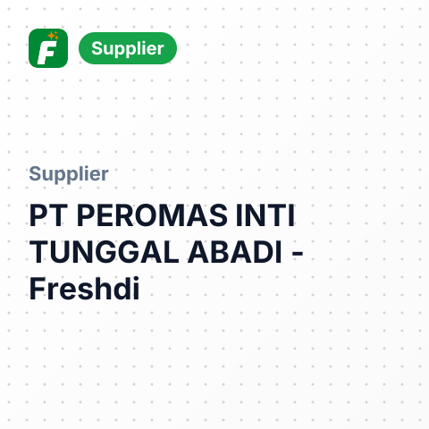 PT PEROMAS INTI TUNGGAL ABADI – summary card, no photo uploaded yet